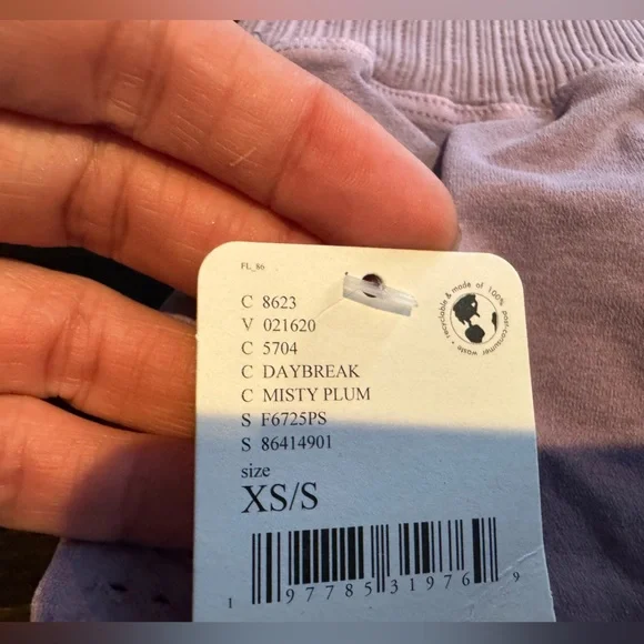 Free People Good Karma Misty plum shorts XS/S NWT - Picture 2 of 3